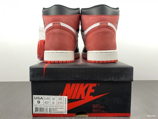 Reps TBK Retro High OG 555088-112 'Track Air 1 Red' Jordan 0710